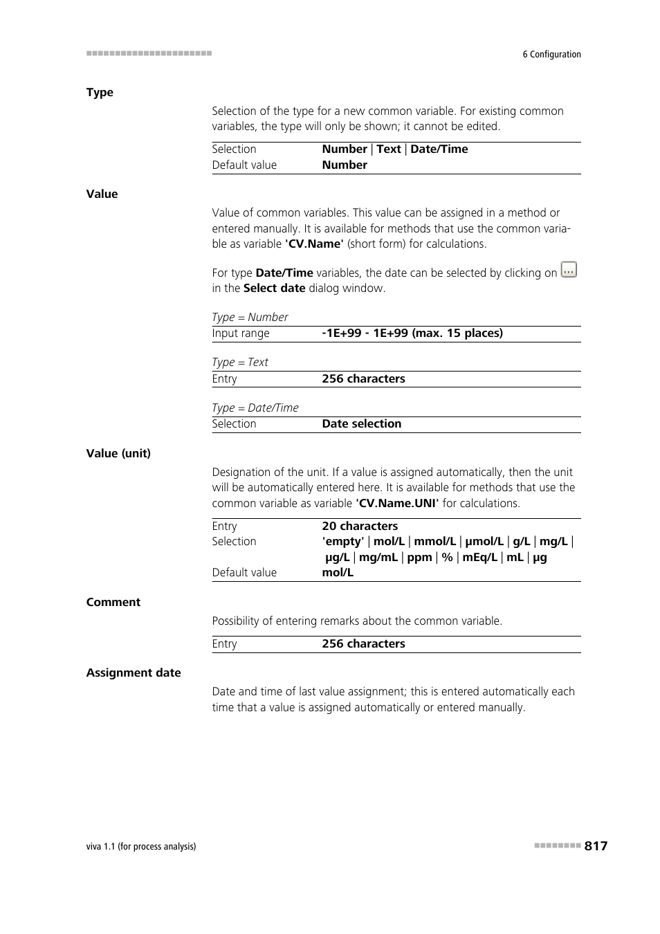 Metrohm viva 1.1 (ProLab) User Manual | Page 829 / 1085