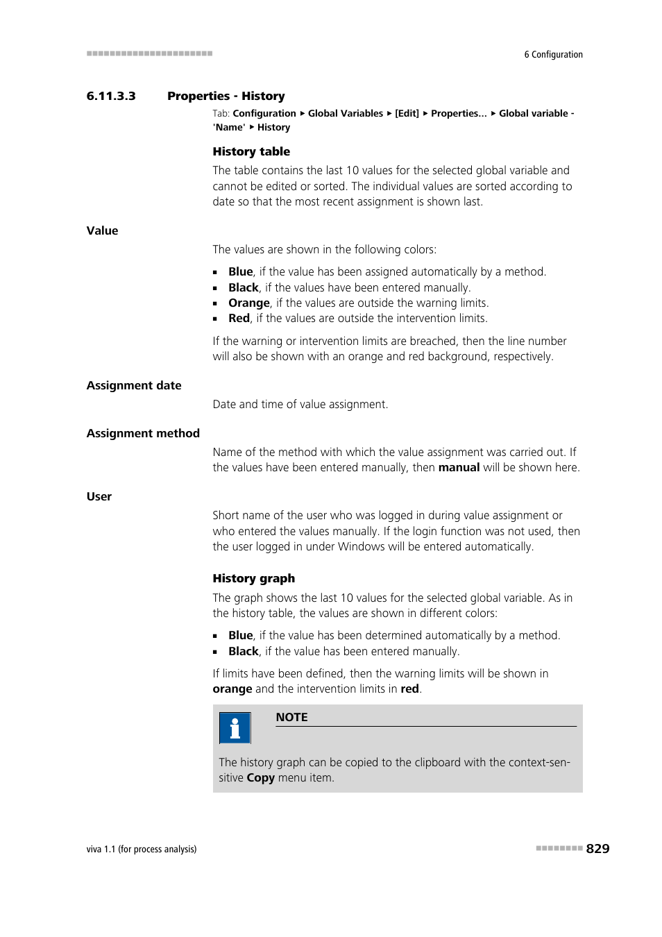 3 properties - history | Metrohm viva 1.1 (ProLab) User Manual | Page 841 / 1085