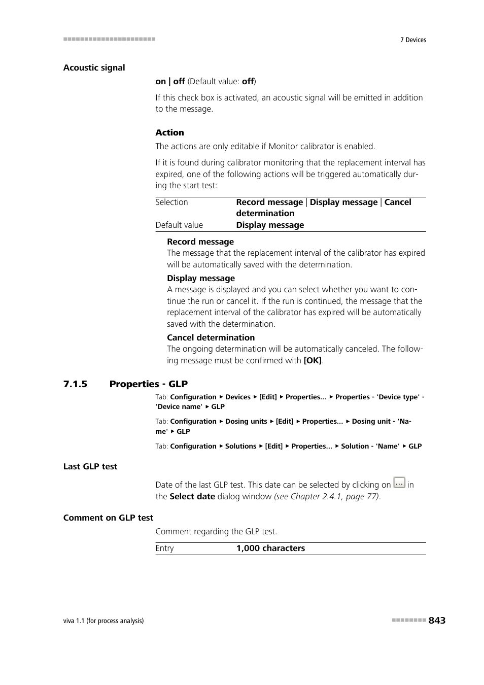 5 properties - glp, Properties - glp | Metrohm viva 1.1 (ProLab) User Manual | Page 855 / 1085