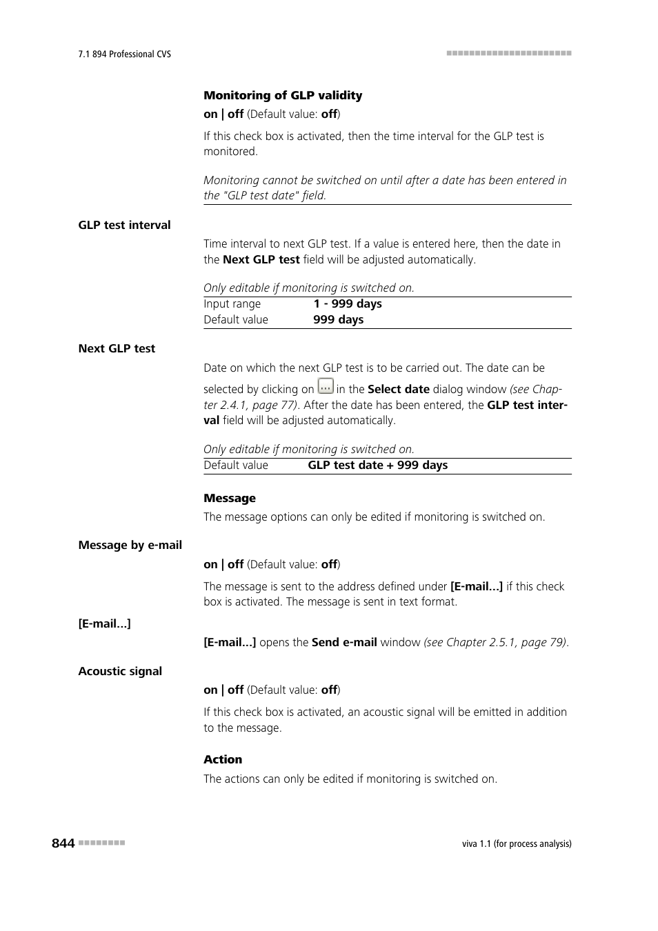 Metrohm viva 1.1 (ProLab) User Manual | Page 856 / 1085