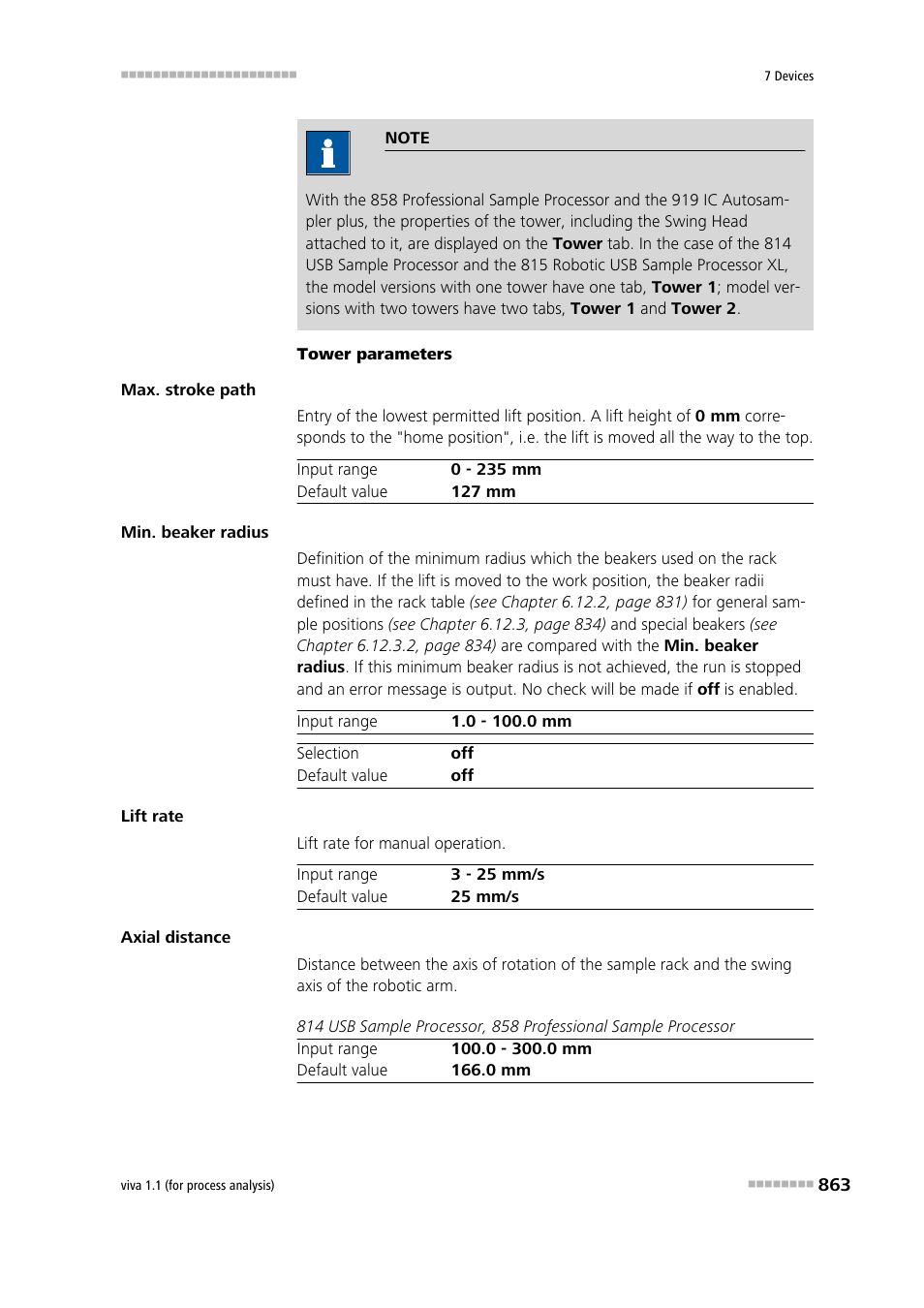 Metrohm viva 1.1 (ProLab) User Manual | Page 875 / 1085