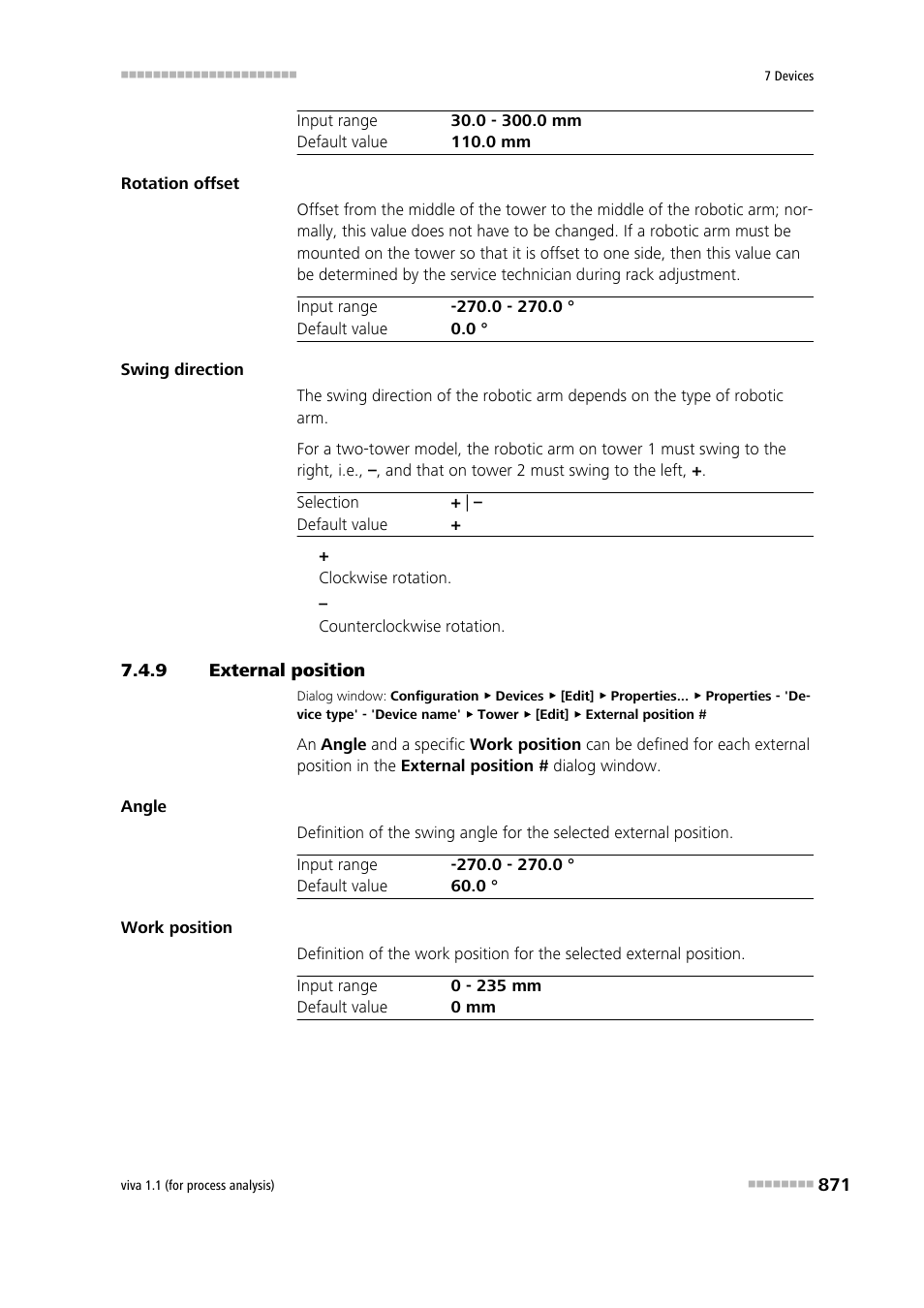 9 external position, External position | Metrohm viva 1.1 (ProLab) User Manual | Page 883 / 1085