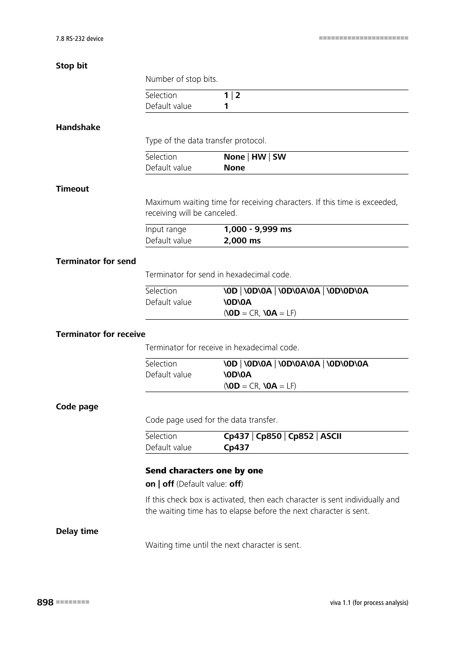 Metrohm viva 1.1 (ProLab) User Manual | Page 910 / 1085