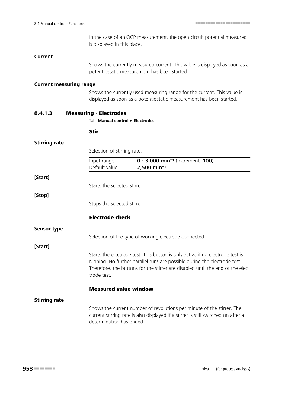 3 measuring - electrodes | Metrohm viva 1.1 (ProLab) User Manual | Page 970 / 1085