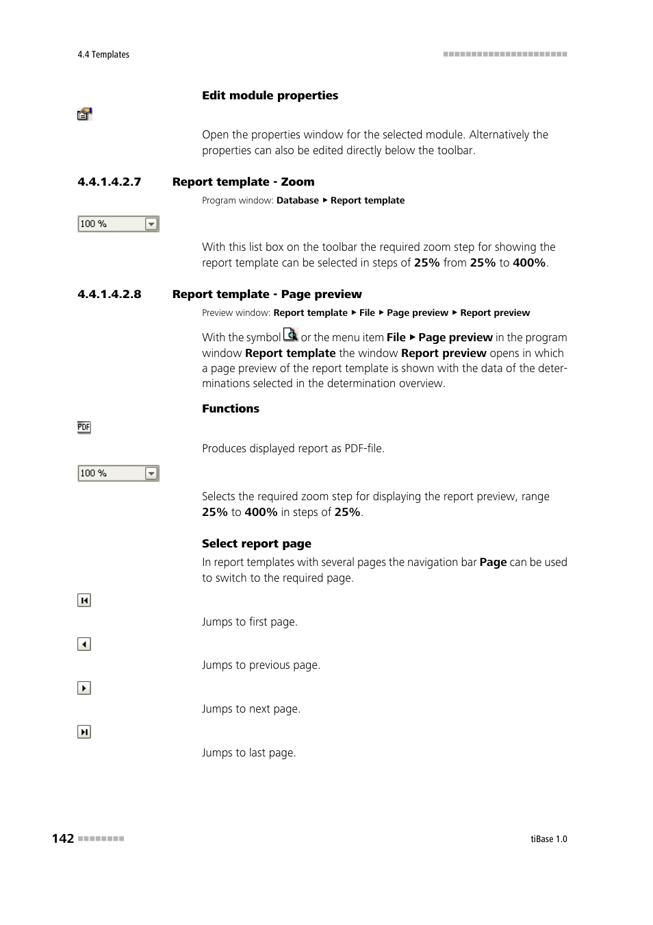 7 report template - zoom, Zooming | Metrohm tiBase 1.0 Manual User Manual | Page 150 / 339