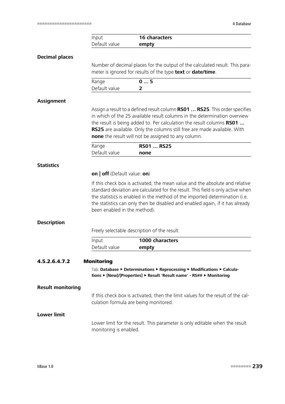 2 monitoring | Metrohm tiBase 1.0 Manual User Manual | Page 247 / 339