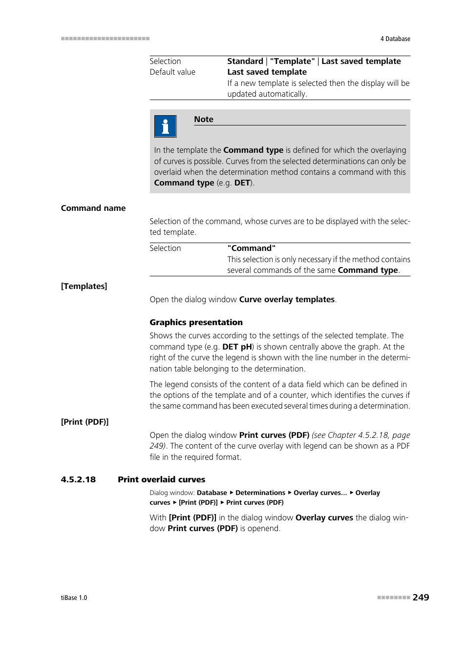 18 print overlaid curves, Print overlaid curves | Metrohm tiBase 1.0 Manual User Manual | Page 257 / 339