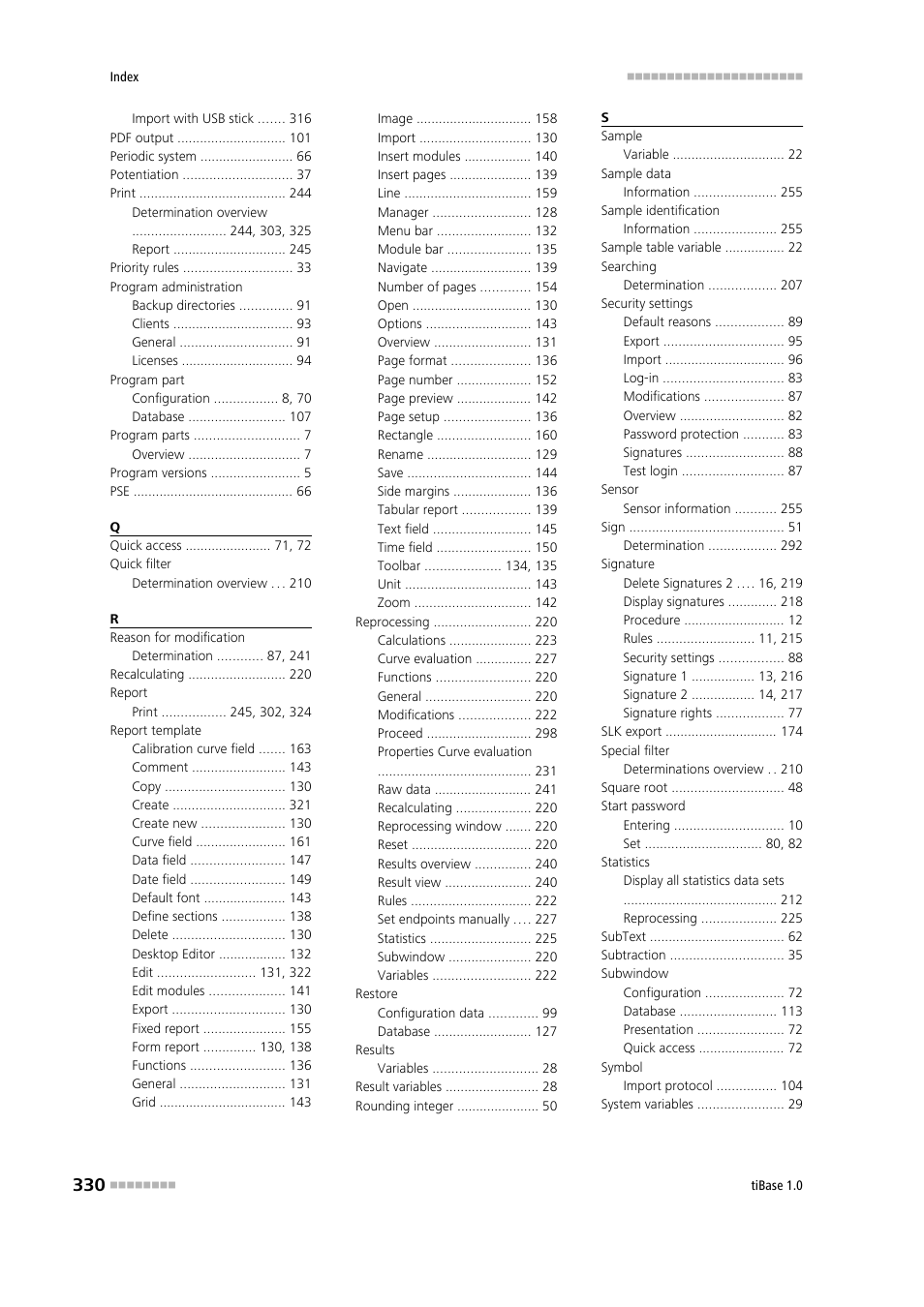 Metrohm tiBase 1.0 Manual User Manual | Page 338 / 339
