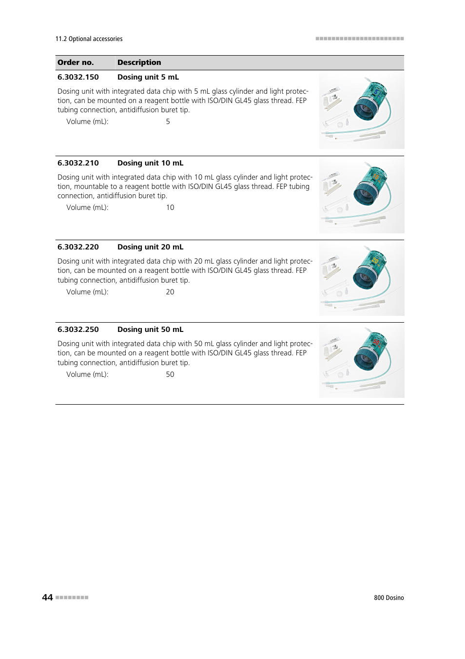 Metrohm 800 Dosino User Manual | Page 52 / 53