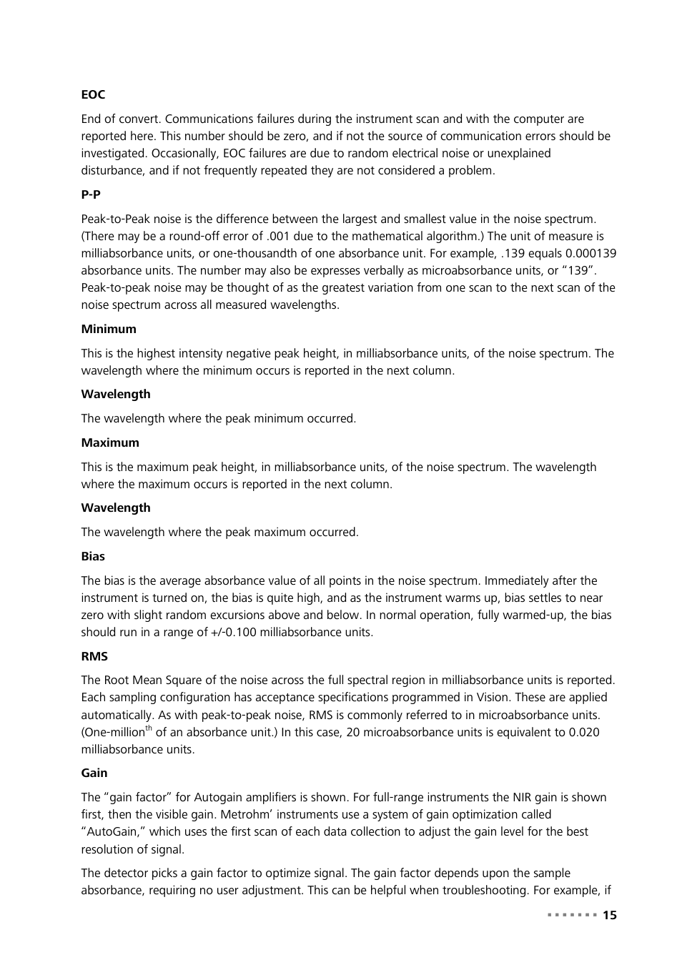 Metrohm Vision – Diagnostics User Manual | Page 17 / 65
