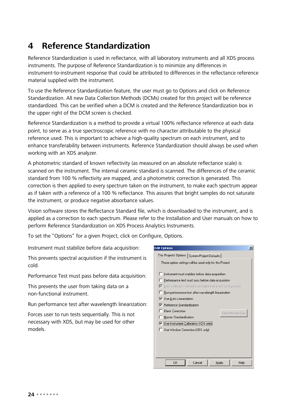 4 reference standardization, Reference standardization, 4reference standardization | Metrohm Vision – Diagnostics User Manual | Page 26 / 65