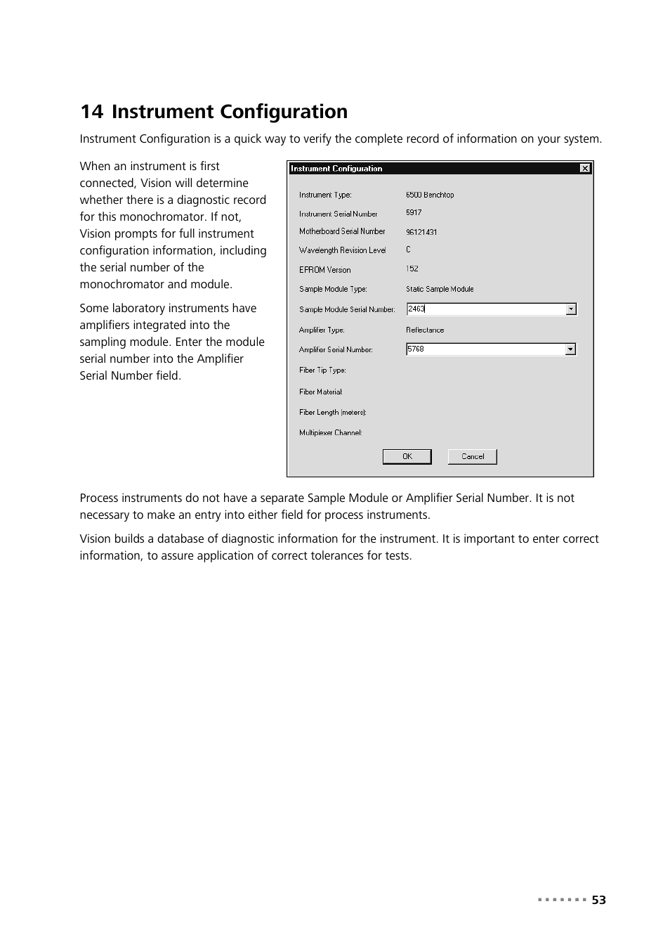 14 instrument configuration, Instrument configuration | Metrohm Vision – Diagnostics User Manual | Page 55 / 65