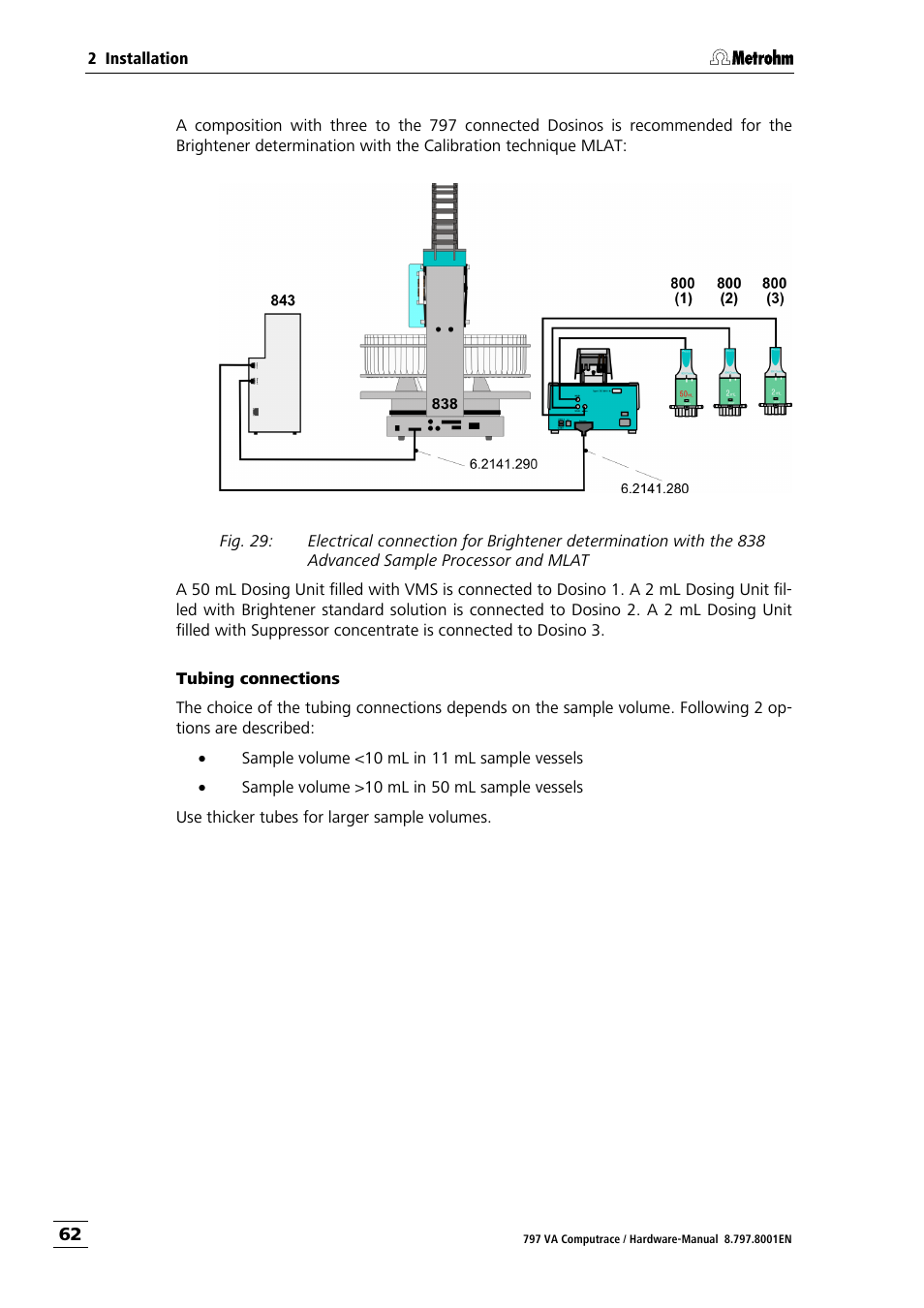 Metrohm 797 VA Computrace User Manual | Page 70 / 127