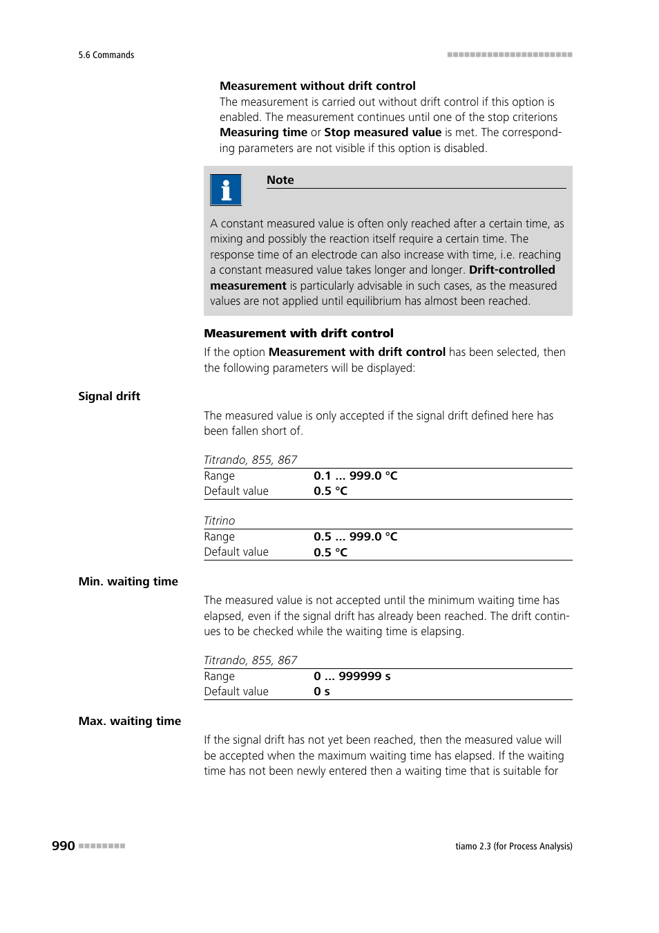 Metrohm tiamo 2.3 (process analysis) User Manual | Page 1006 / 1790