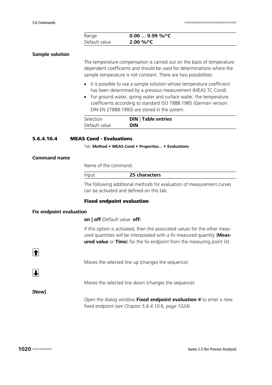 4 meas cond - evaluations | Metrohm tiamo 2.3 (process analysis) User Manual | Page 1036 / 1790