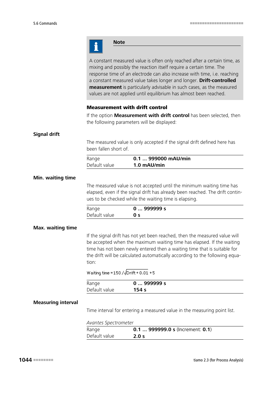 Metrohm tiamo 2.3 (process analysis) User Manual | Page 1060 / 1790