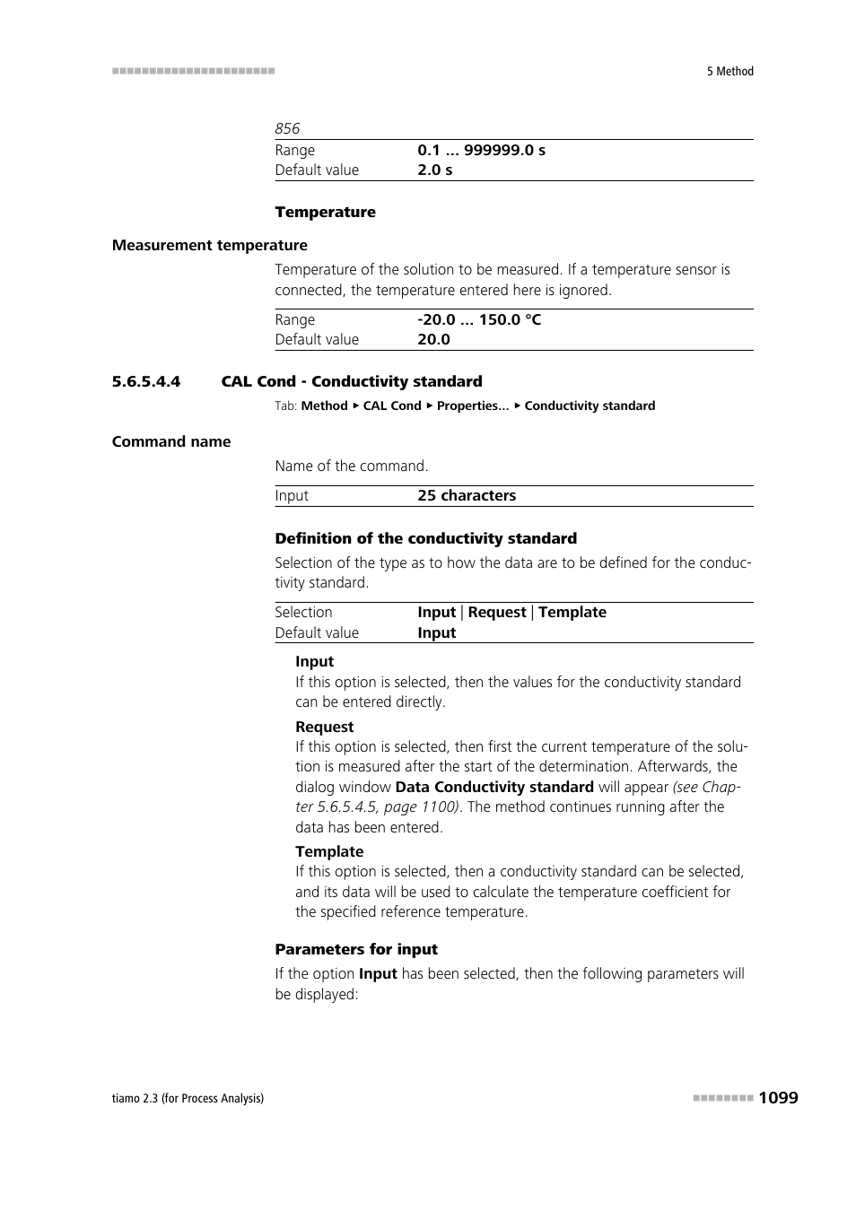 4 cal cond - conductivity standard | Metrohm tiamo 2.3 (process analysis) User Manual | Page 1115 / 1790