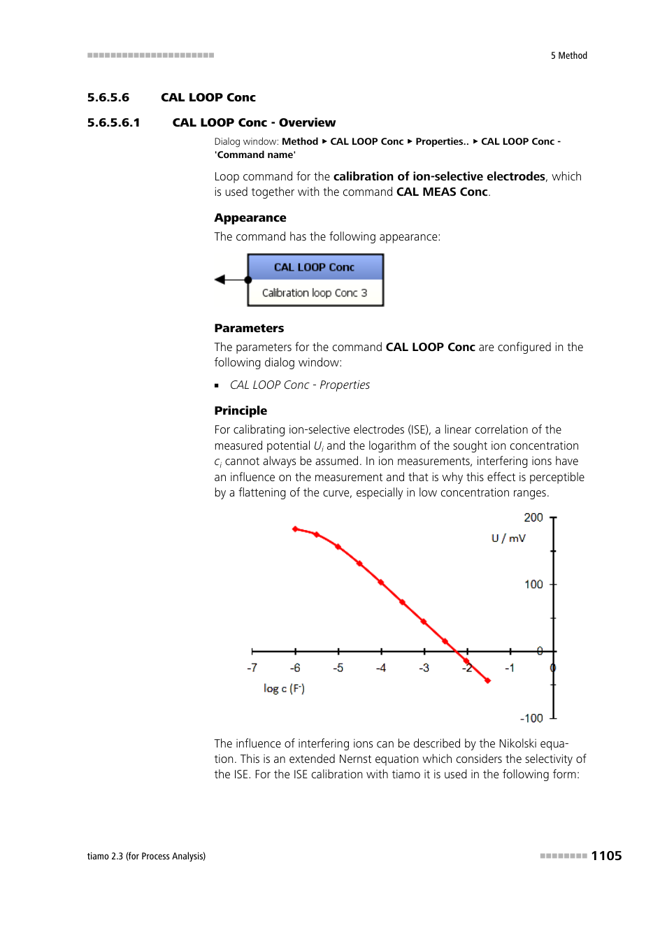 6 cal loop conc, 1 cal loop conc - overview, Cal loop conc | Metrohm tiamo 2.3 (process analysis) User Manual | Page 1121 / 1790