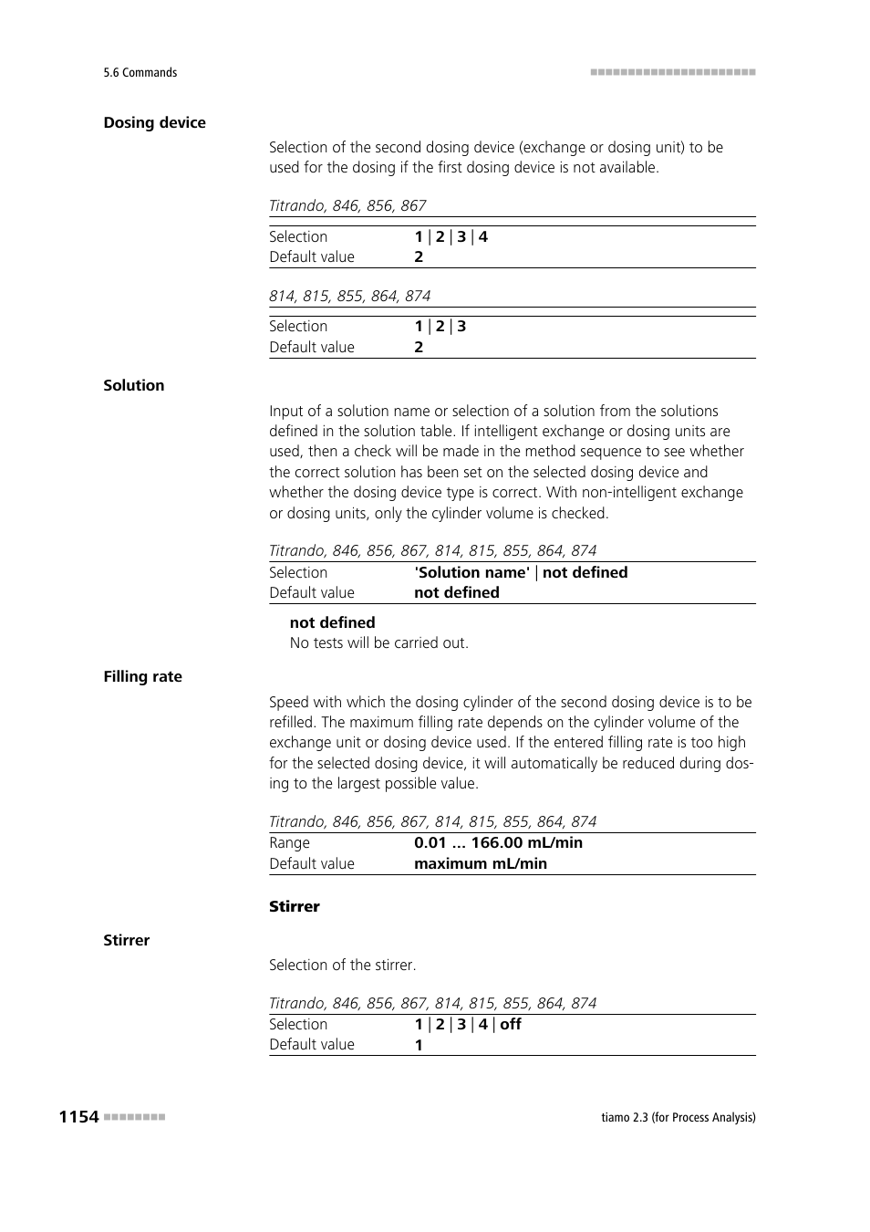 Metrohm tiamo 2.3 (process analysis) User Manual | Page 1170 / 1790