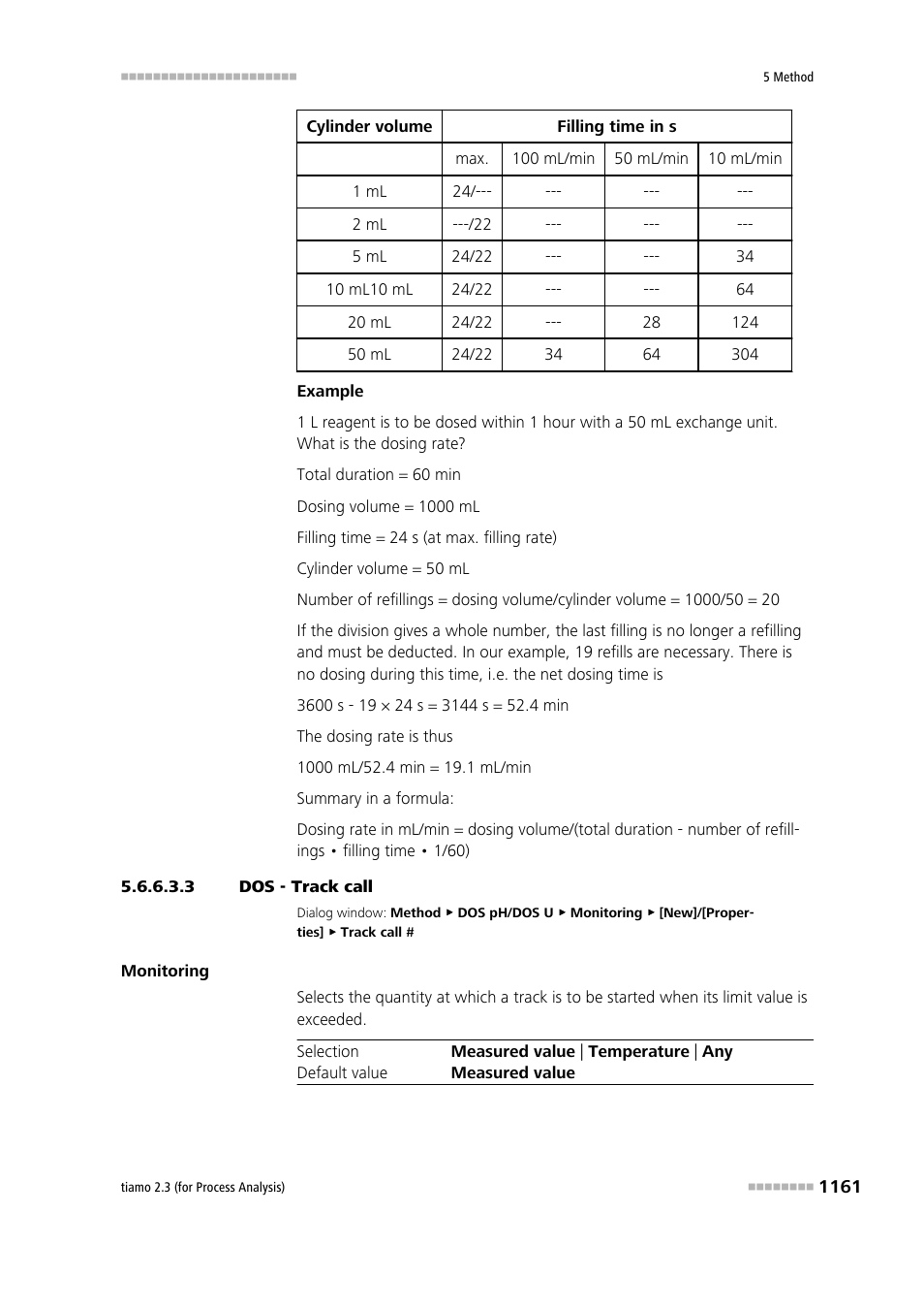 3 dos - track call | Metrohm tiamo 2.3 (process analysis) User Manual | Page 1177 / 1790