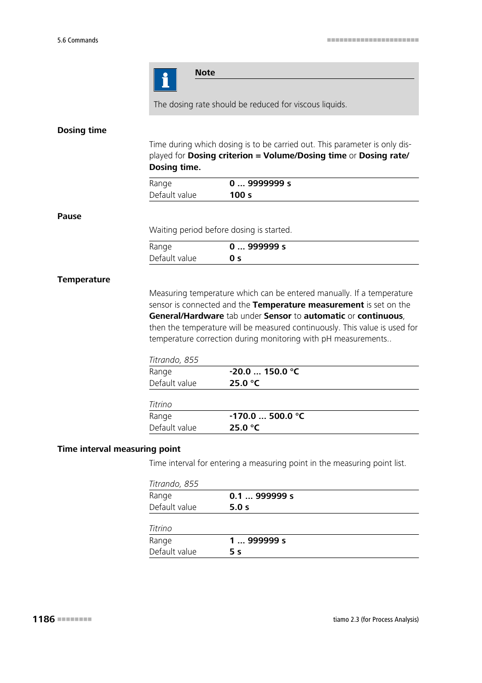 Metrohm tiamo 2.3 (process analysis) User Manual | Page 1202 / 1790