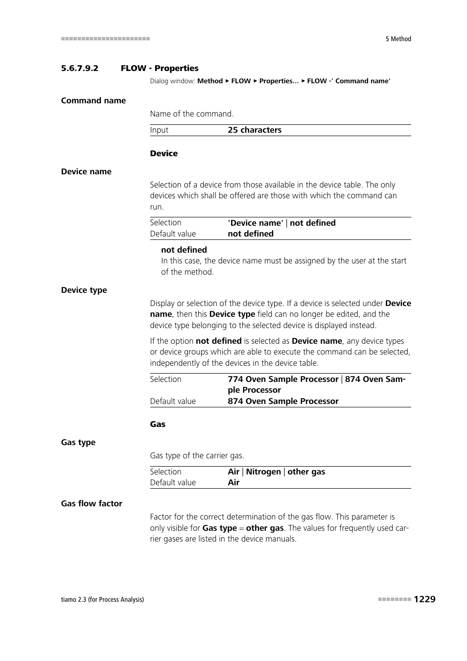 2 flow - properties | Metrohm tiamo 2.3 (process analysis) User Manual | Page 1245 / 1790