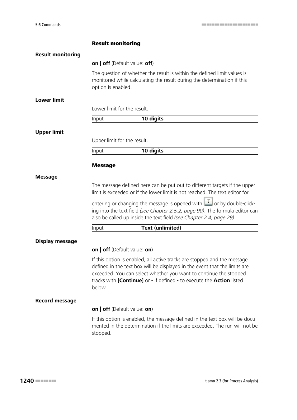 Metrohm tiamo 2.3 (process analysis) User Manual | Page 1256 / 1790