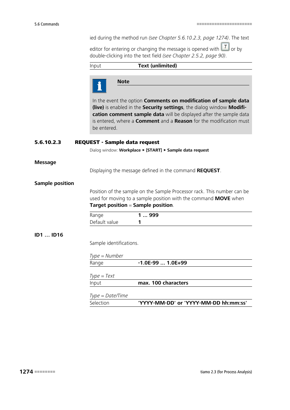 3 request - sample data request | Metrohm tiamo 2.3 (process analysis) User Manual | Page 1290 / 1790