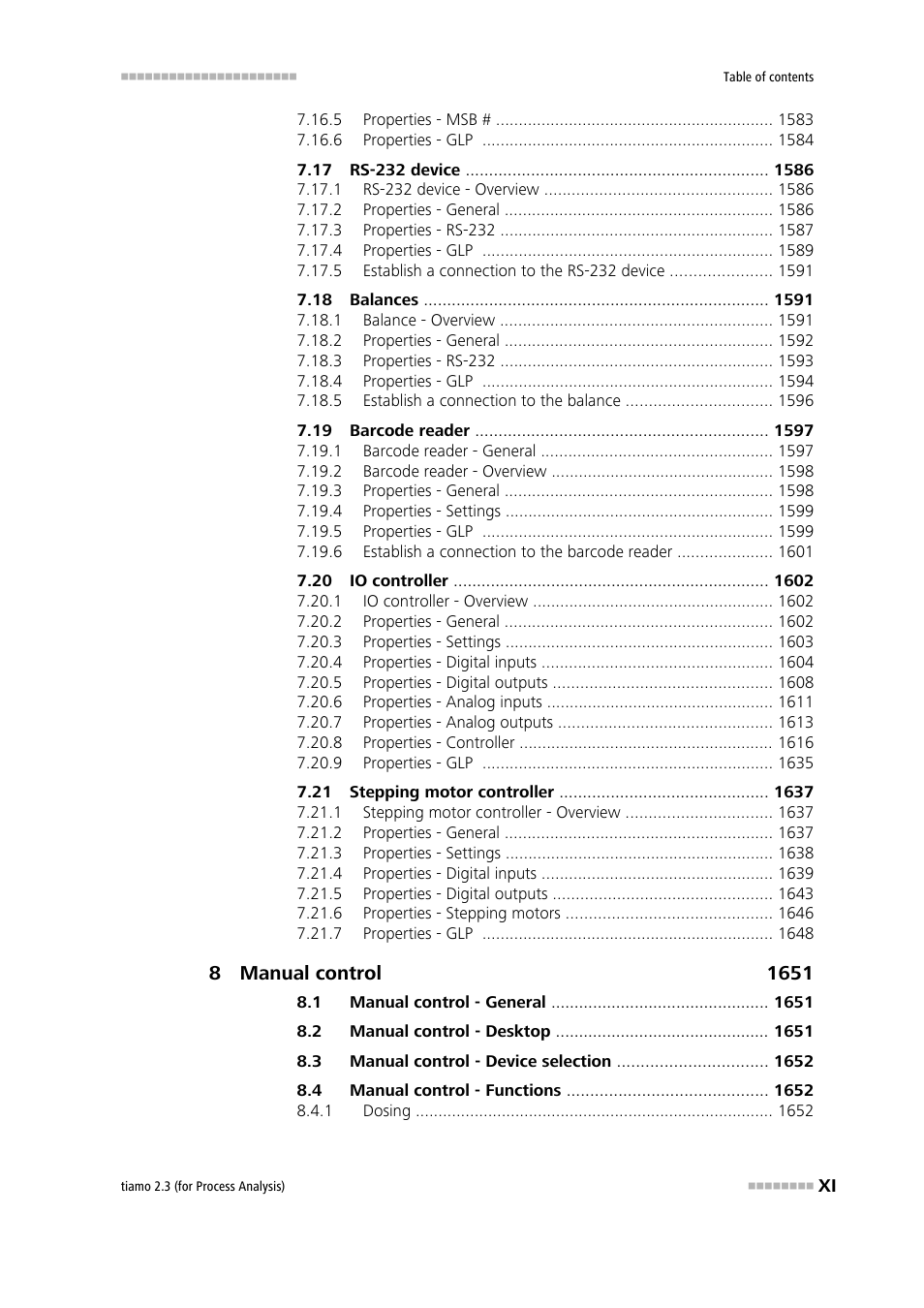 Metrohm tiamo 2.3 (process analysis) User Manual | Page 13 / 1790