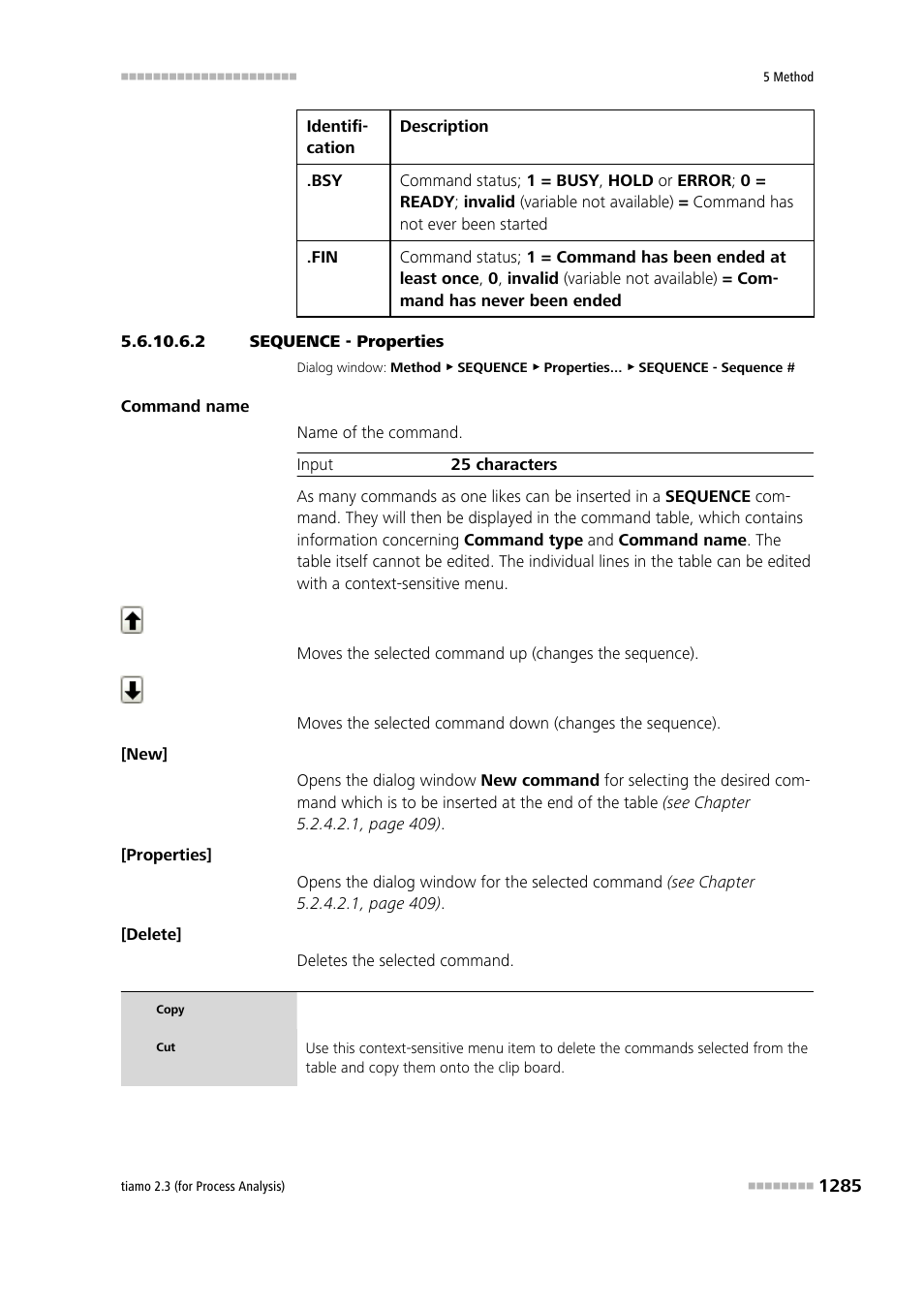 2 sequence - properties | Metrohm tiamo 2.3 (process analysis) User Manual | Page 1301 / 1790