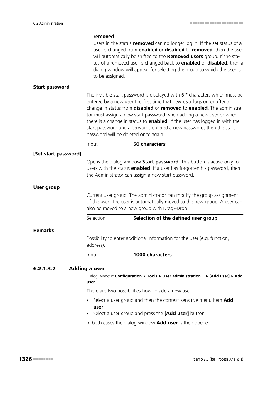 2 adding a user, Add user | Metrohm tiamo 2.3 (process analysis) User Manual | Page 1342 / 1790