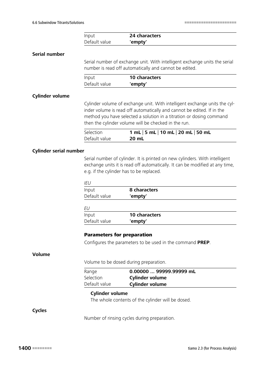 Metrohm tiamo 2.3 (process analysis) User Manual | Page 1416 / 1790