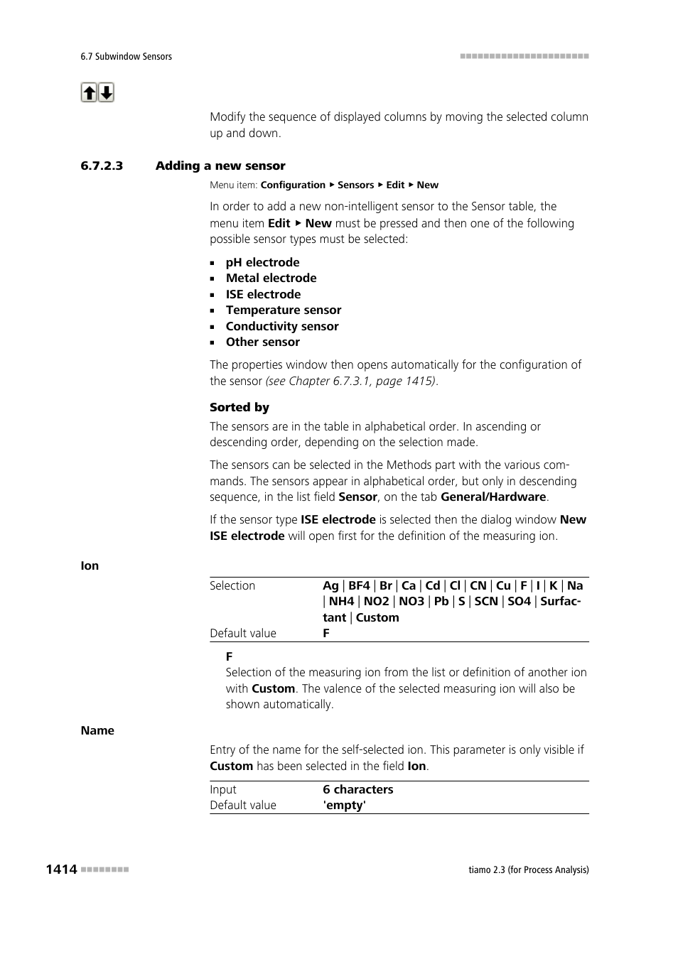 3 adding a new sensor | Metrohm tiamo 2.3 (process analysis) User Manual | Page 1430 / 1790