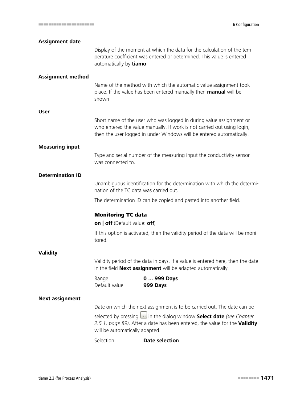 Metrohm tiamo 2.3 (process analysis) User Manual | Page 1487 / 1790