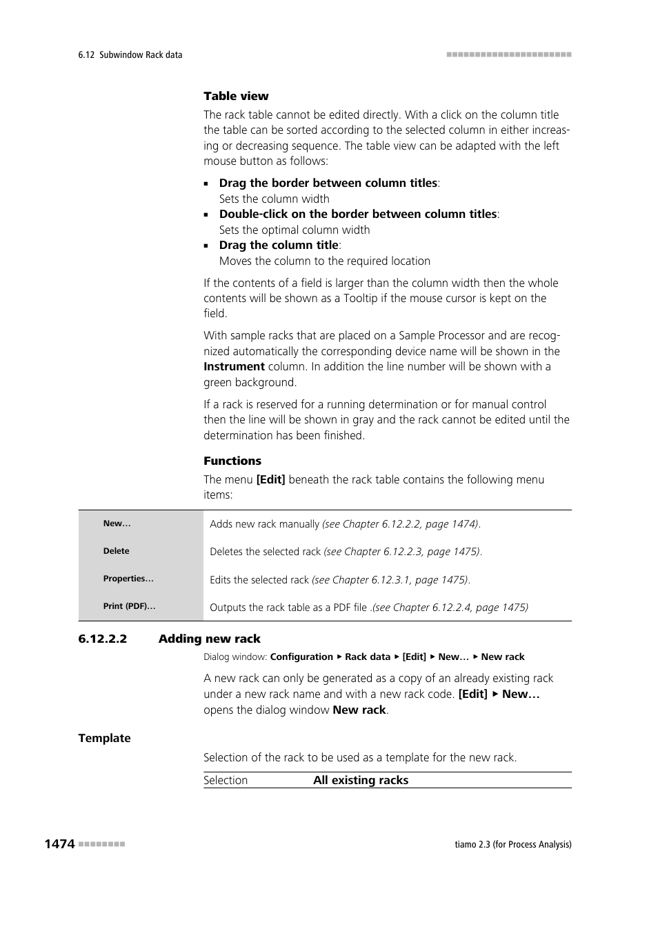 2 adding new rack | Metrohm tiamo 2.3 (process analysis) User Manual | Page 1490 / 1790