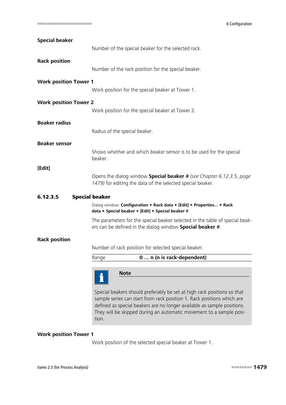 5 special beaker | Metrohm tiamo 2.3 (process analysis) User Manual | Page 1495 / 1790