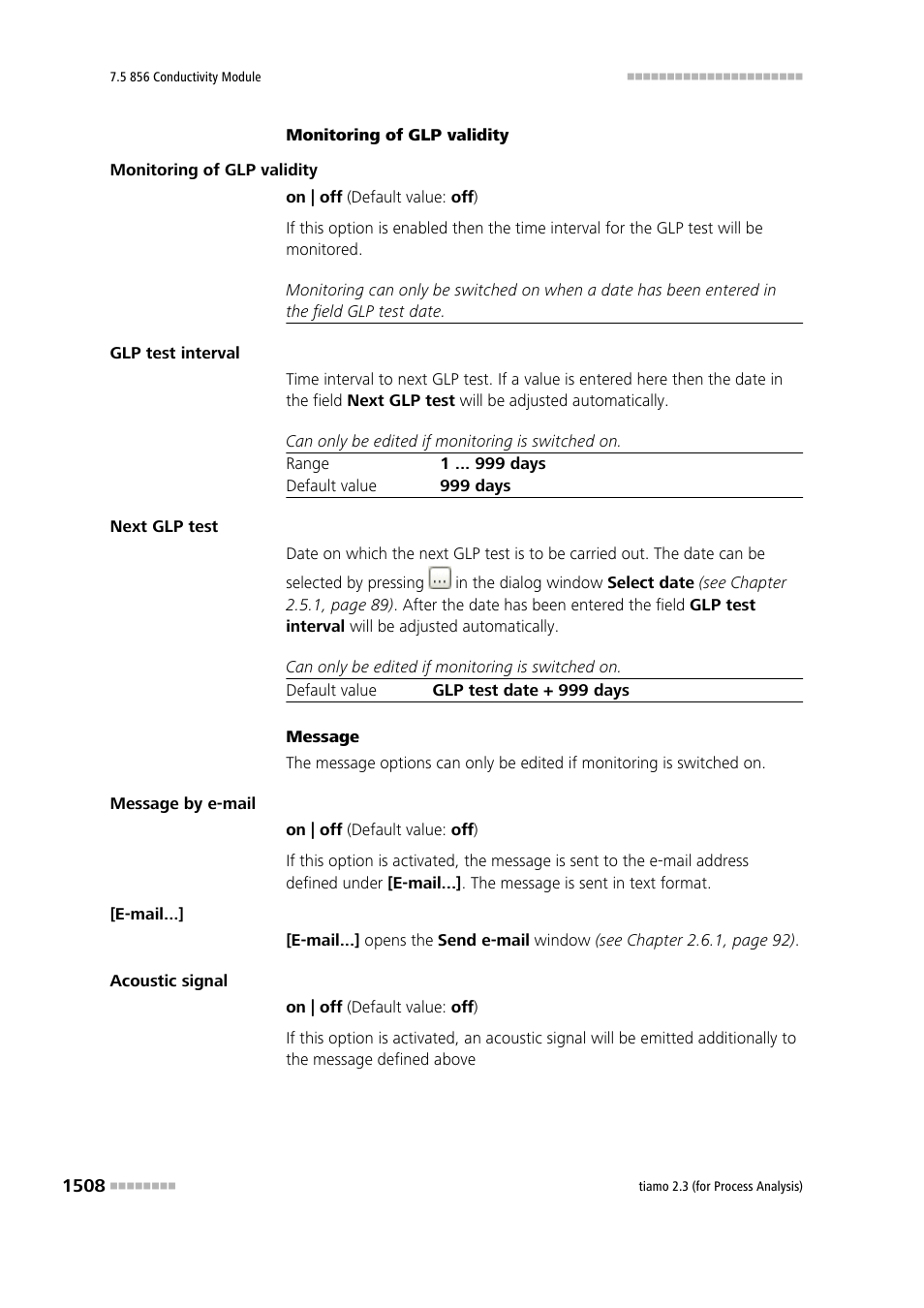 Metrohm tiamo 2.3 (process analysis) User Manual | Page 1524 / 1790