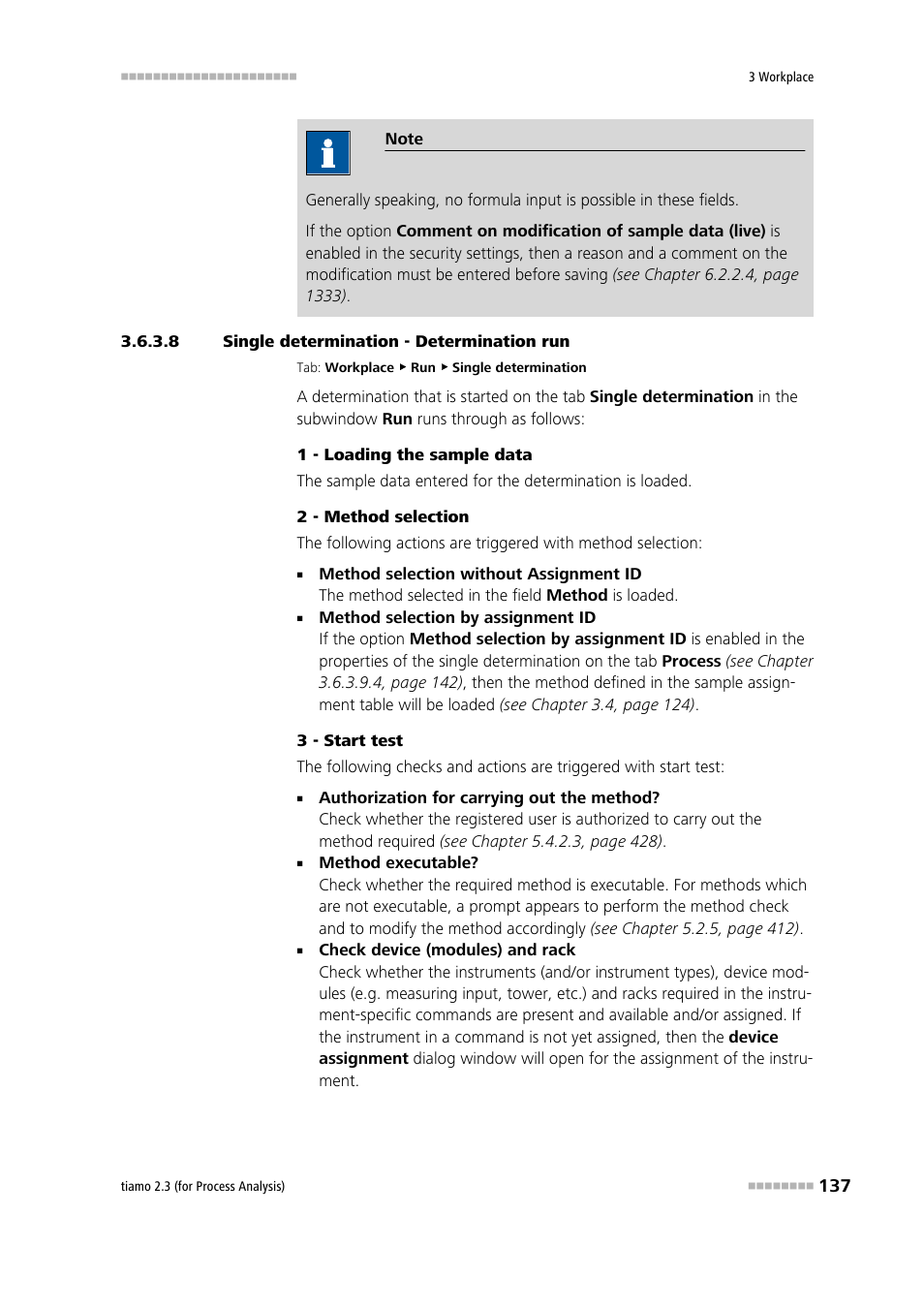 8 single determination - determination run | Metrohm tiamo 2.3 (process analysis) User Manual | Page 153 / 1790