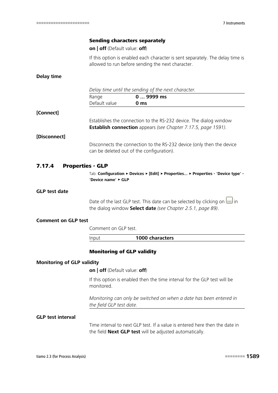 4 properties - glp, Properties - glp 9 | Metrohm tiamo 2.3 (process analysis) User Manual | Page 1605 / 1790