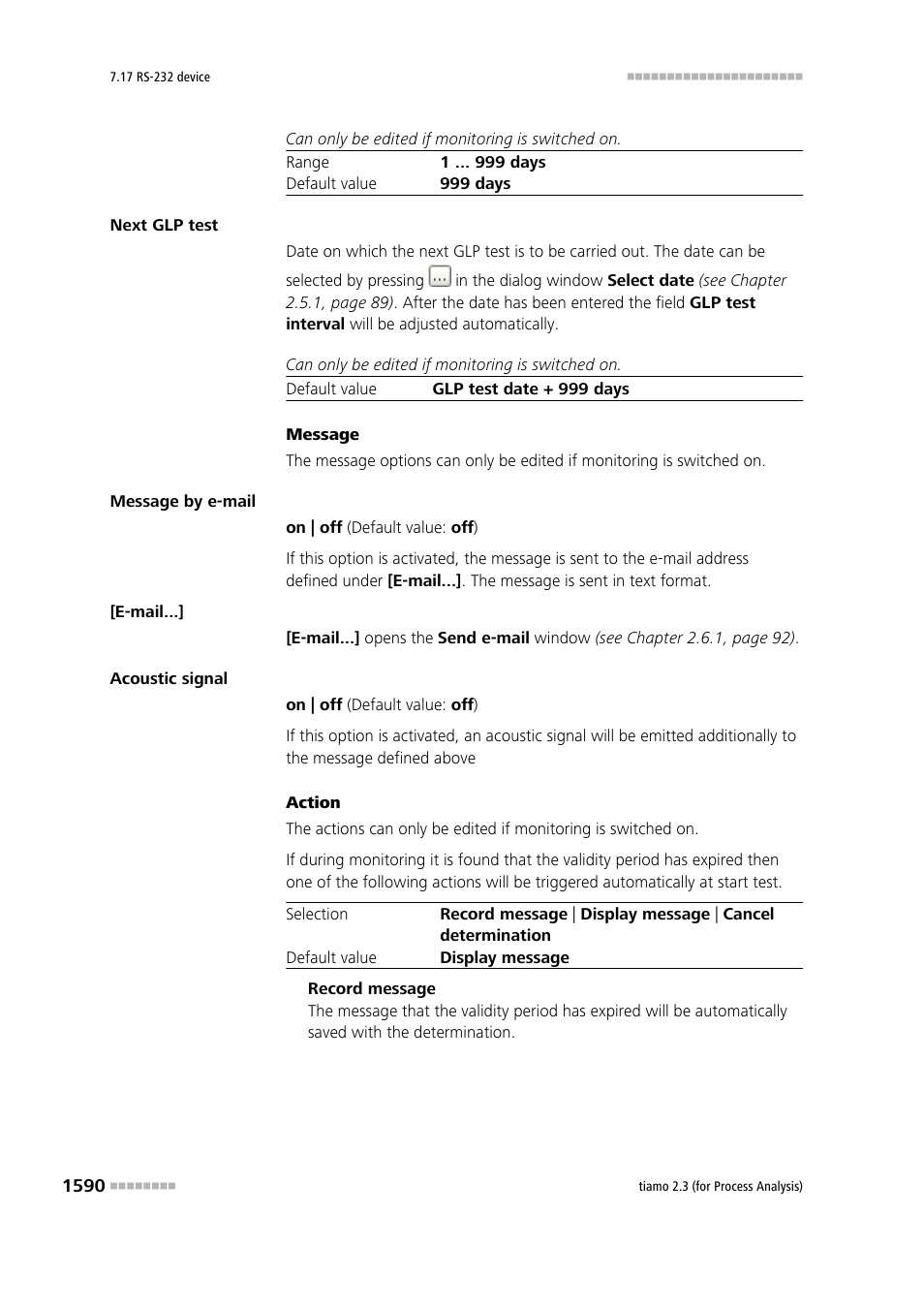 Metrohm tiamo 2.3 (process analysis) User Manual | Page 1606 / 1790
