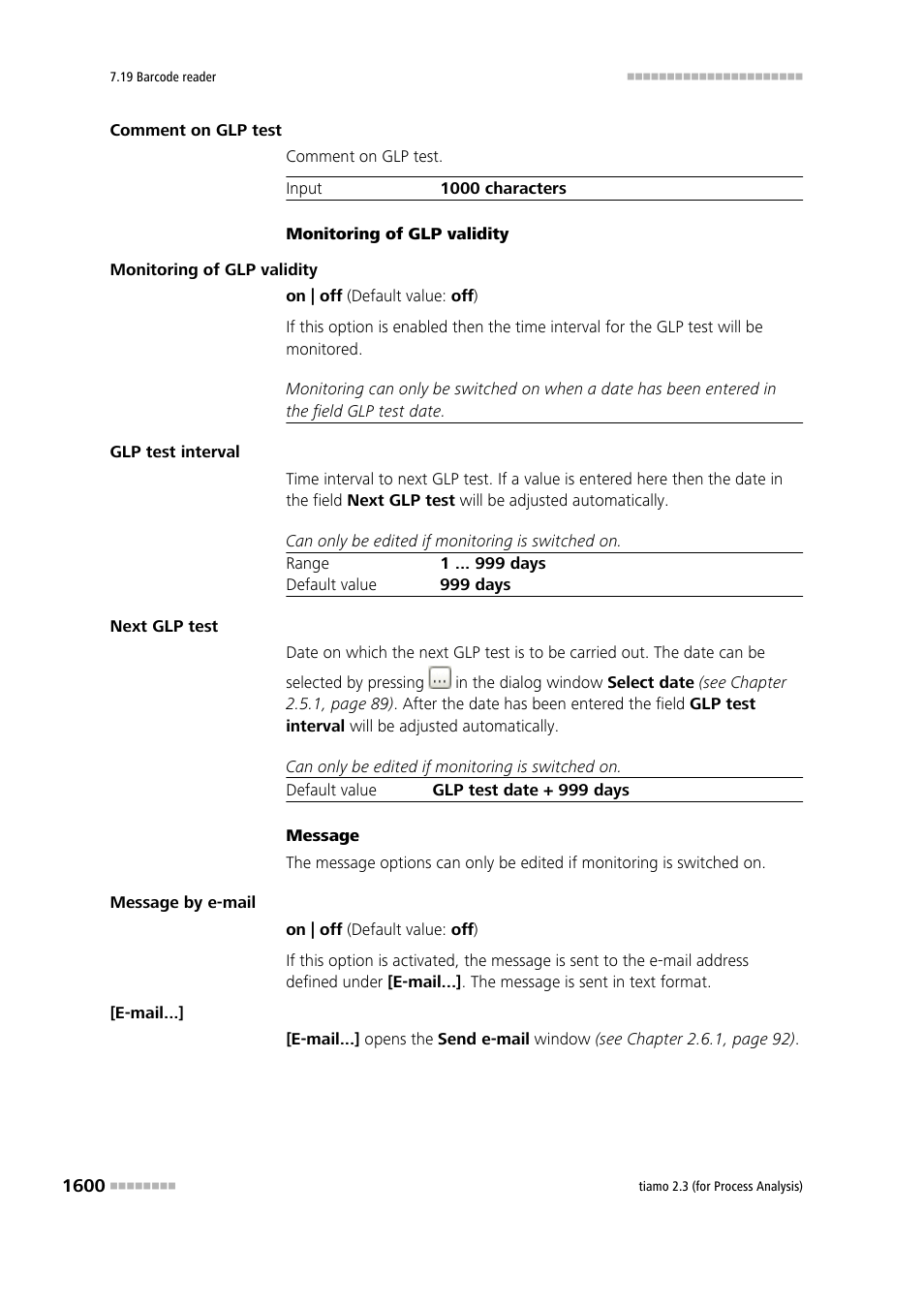 Metrohm tiamo 2.3 (process analysis) User Manual | Page 1616 / 1790
