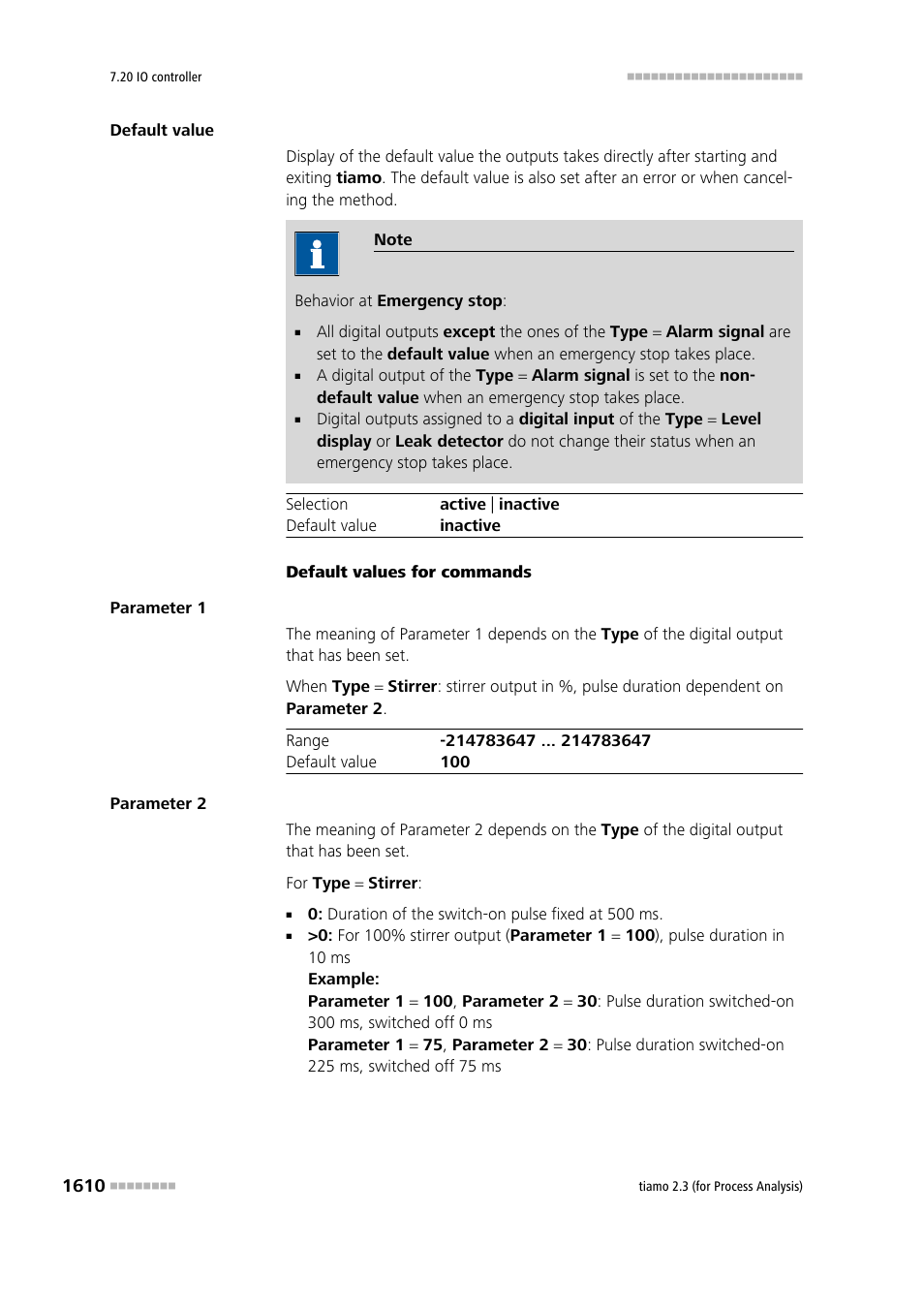 Metrohm tiamo 2.3 (process analysis) User Manual | Page 1626 / 1790