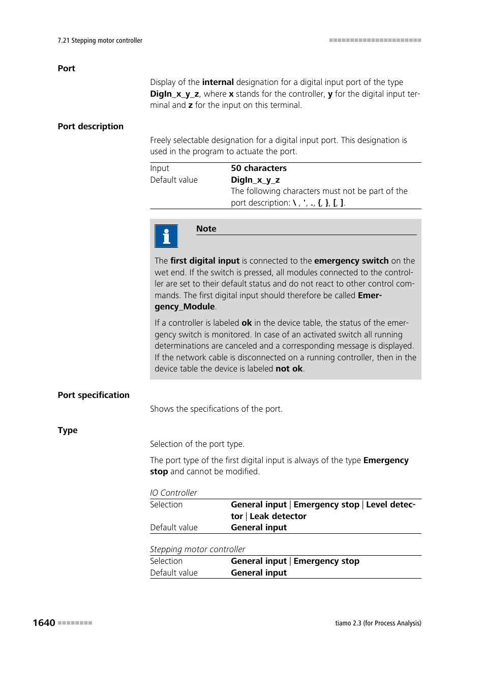 Metrohm tiamo 2.3 (process analysis) User Manual | Page 1656 / 1790