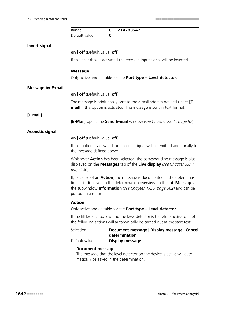 Metrohm tiamo 2.3 (process analysis) User Manual | Page 1658 / 1790