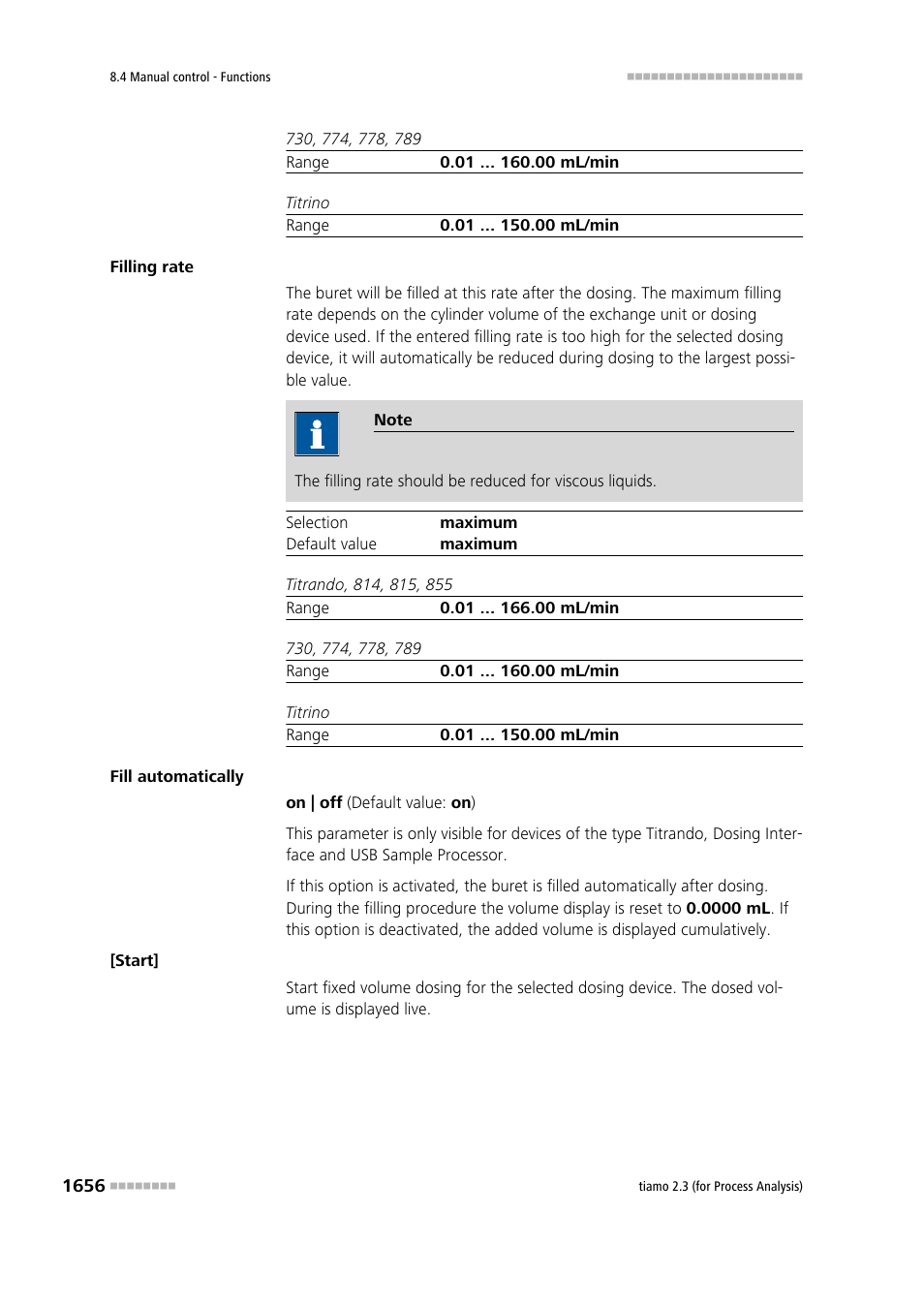 Metrohm tiamo 2.3 (process analysis) User Manual | Page 1672 / 1790