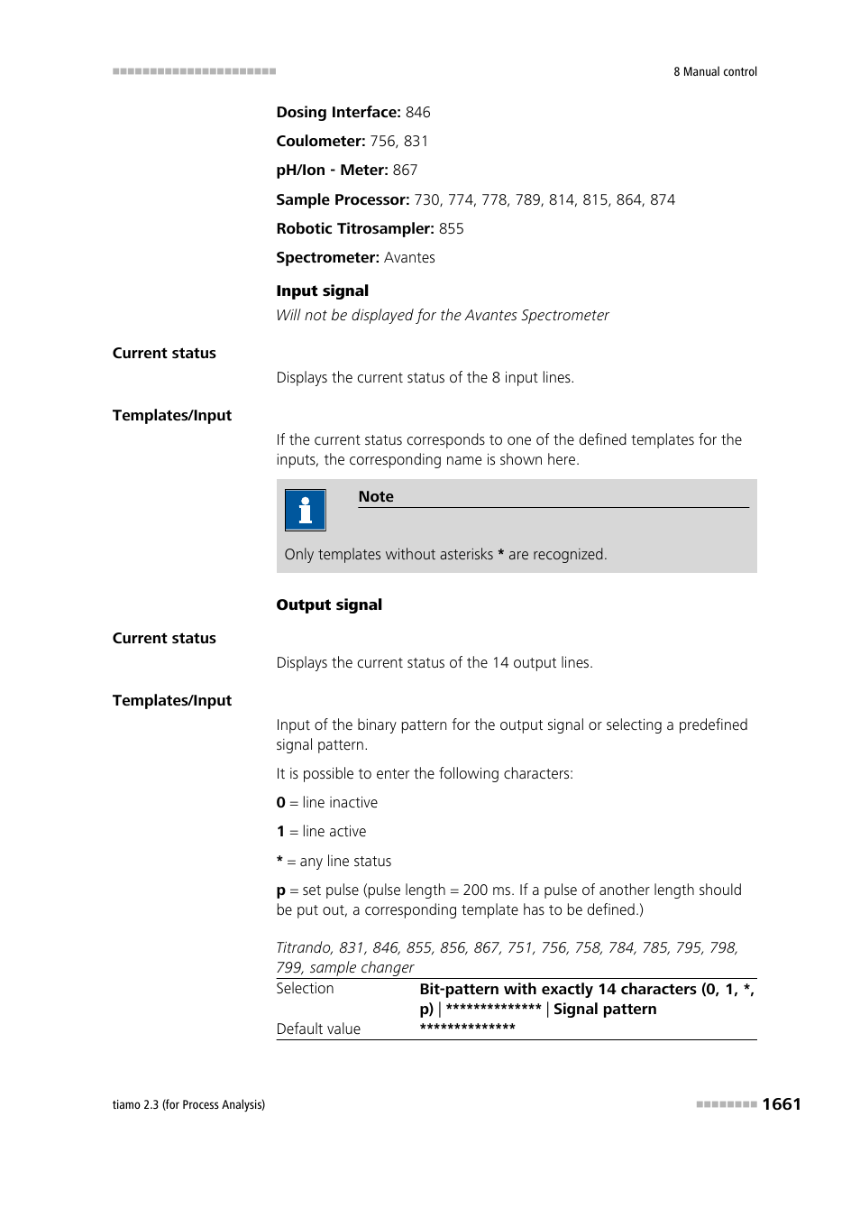 Metrohm tiamo 2.3 (process analysis) User Manual | Page 1677 / 1790