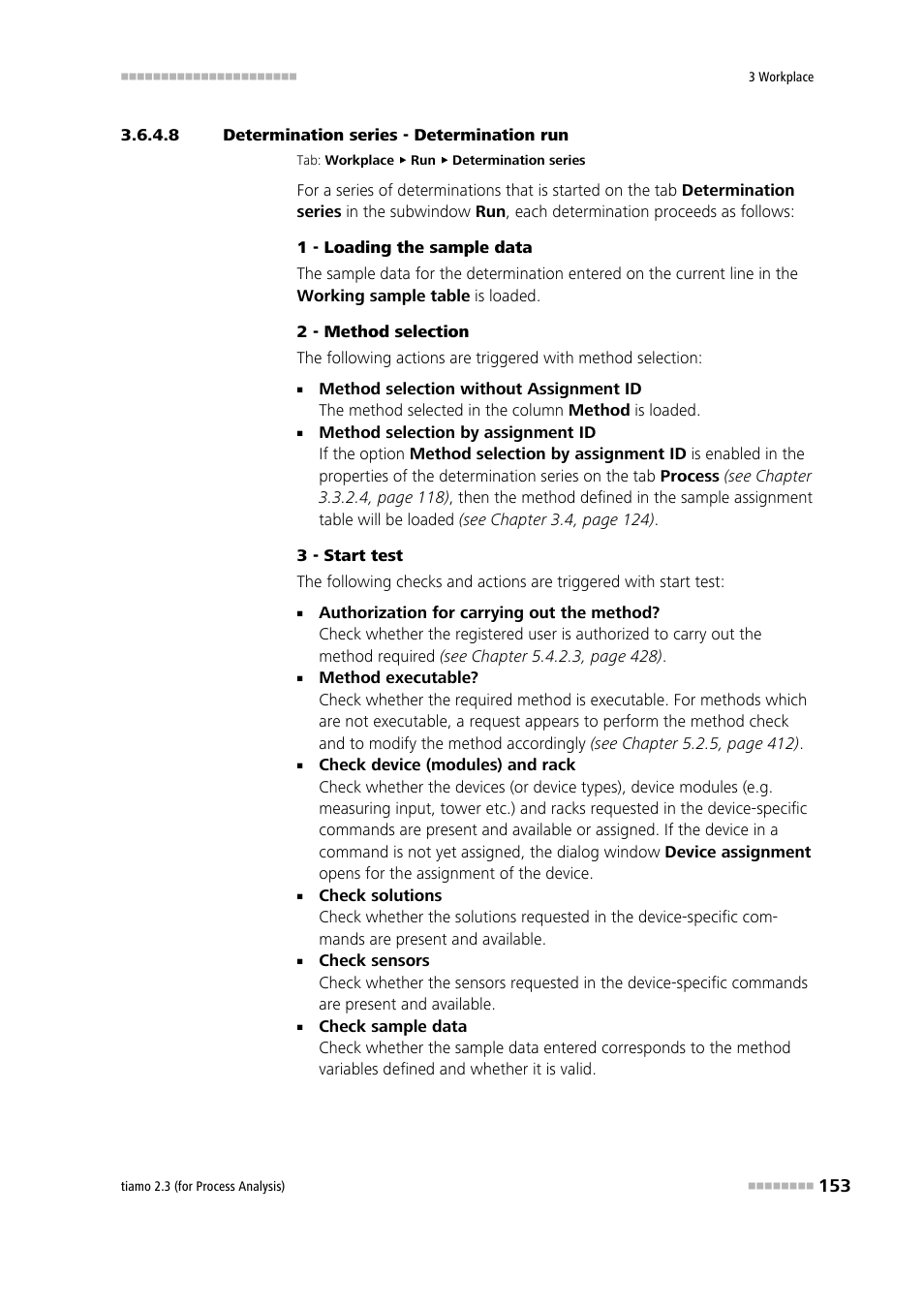 8 determination series - determination run | Metrohm tiamo 2.3 (process analysis) User Manual | Page 169 / 1790