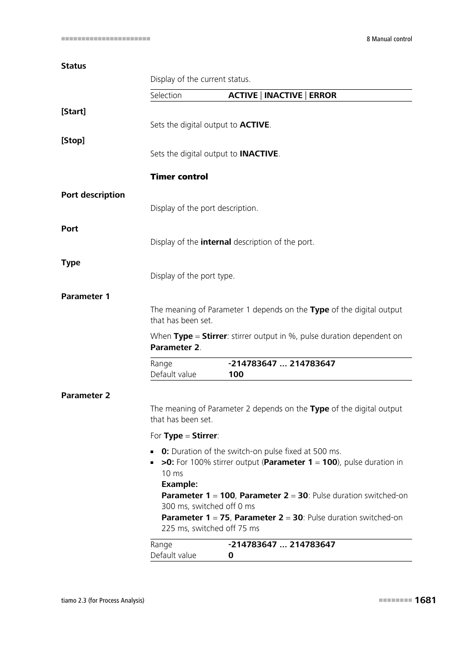 Metrohm tiamo 2.3 (process analysis) User Manual | Page 1697 / 1790