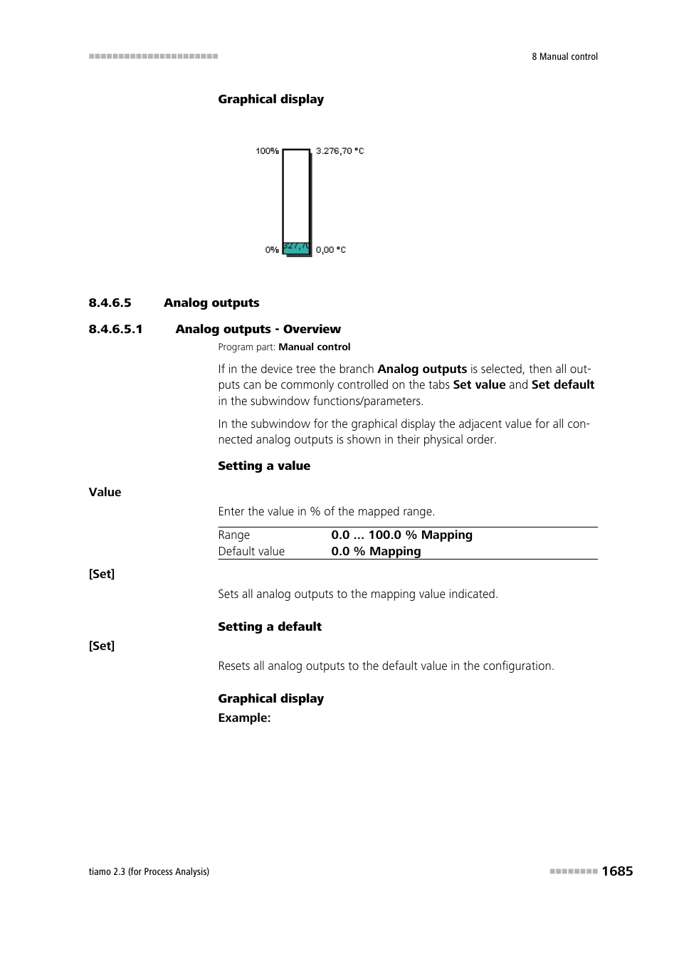 5 analog outputs, 1 analog outputs - overview | Metrohm tiamo 2.3 (process analysis) User Manual | Page 1701 / 1790