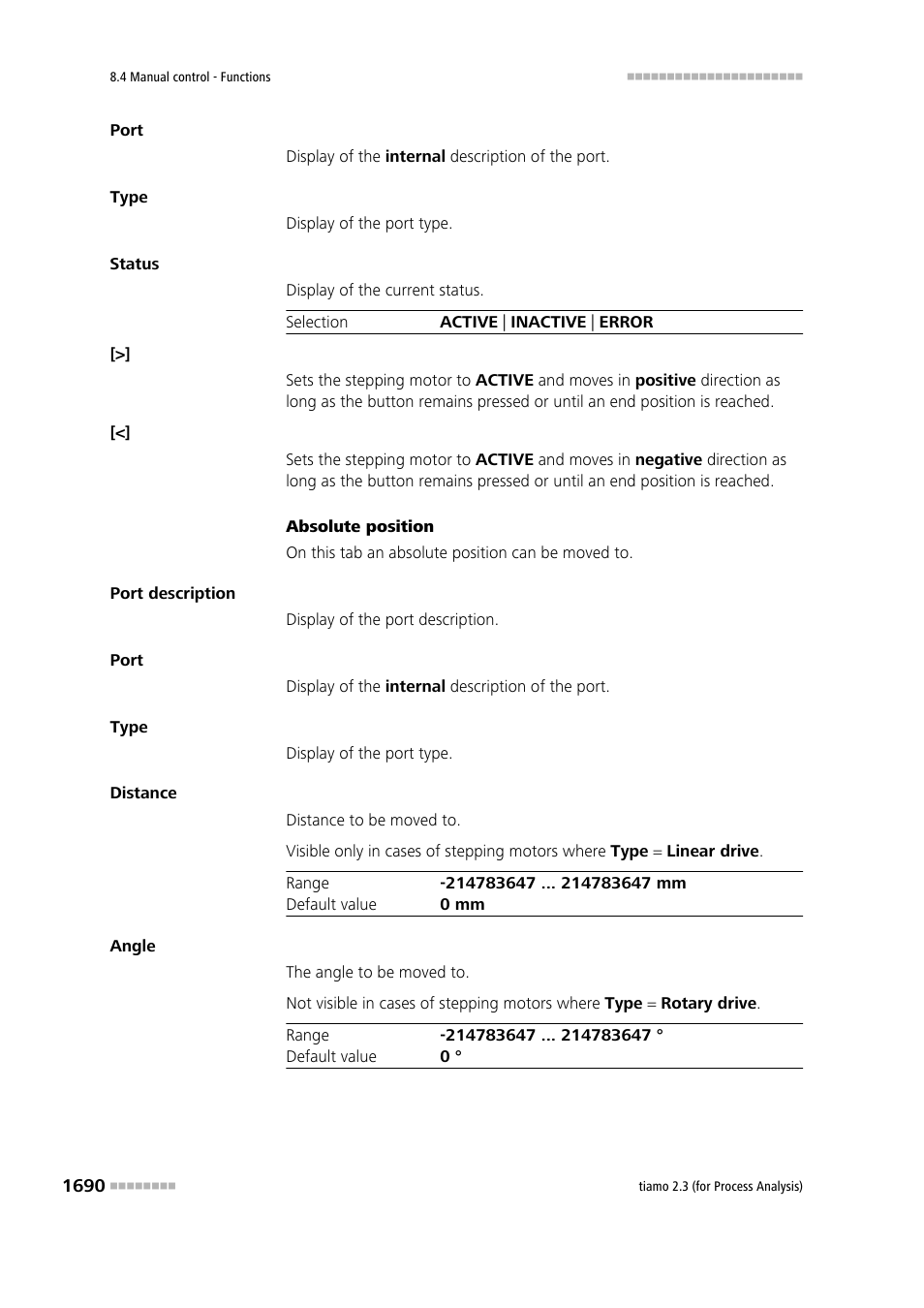 Metrohm tiamo 2.3 (process analysis) User Manual | Page 1706 / 1790
